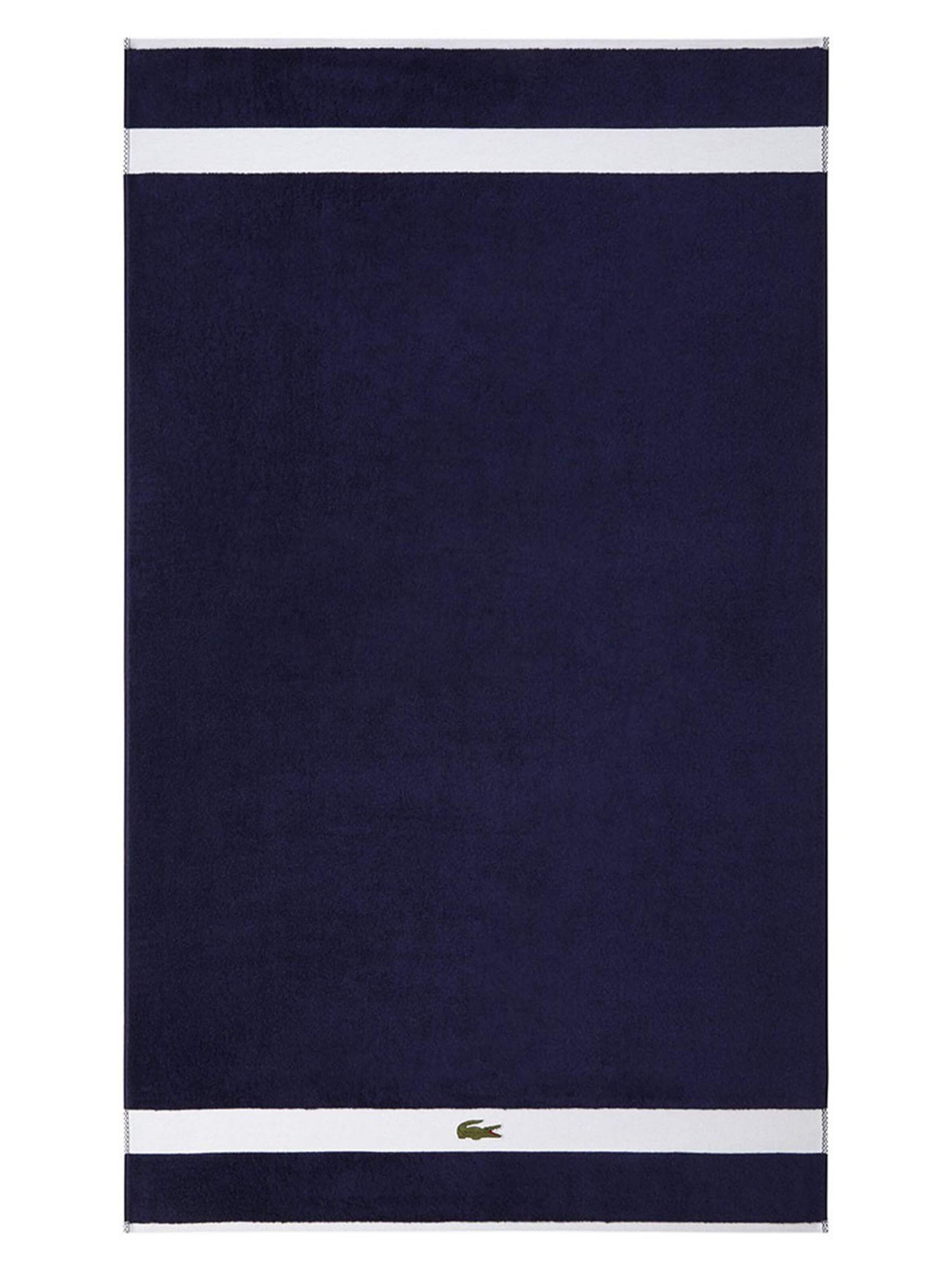LACOSTE Handtuch 'LCASUAL'‌‌‌‌ in Blau: Vorderseite