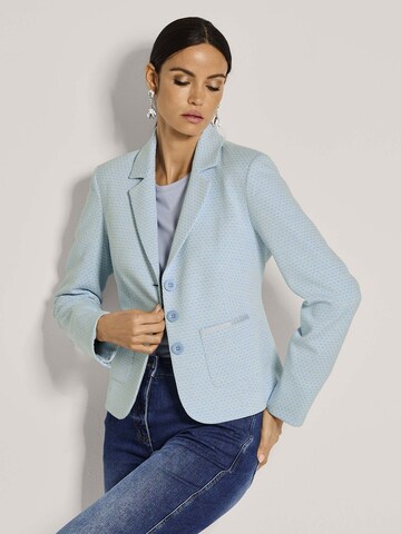 Blazer MADELEINE en bleu : devant