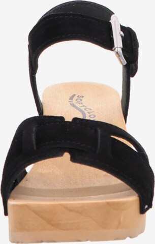SOFTCLOX Strap Sandals 'Peppina' in Black