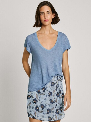 Pepe Jeans T-Shirt 'Megan' in Blau: Vorderseite