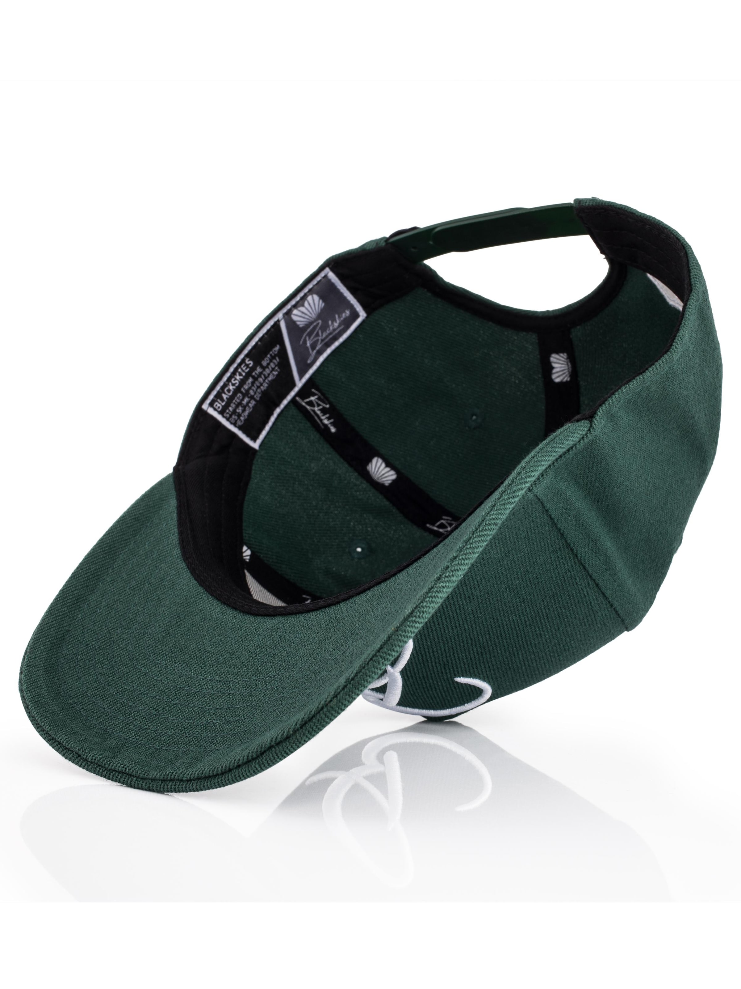 Blackskies Cap 'B Script' in Green