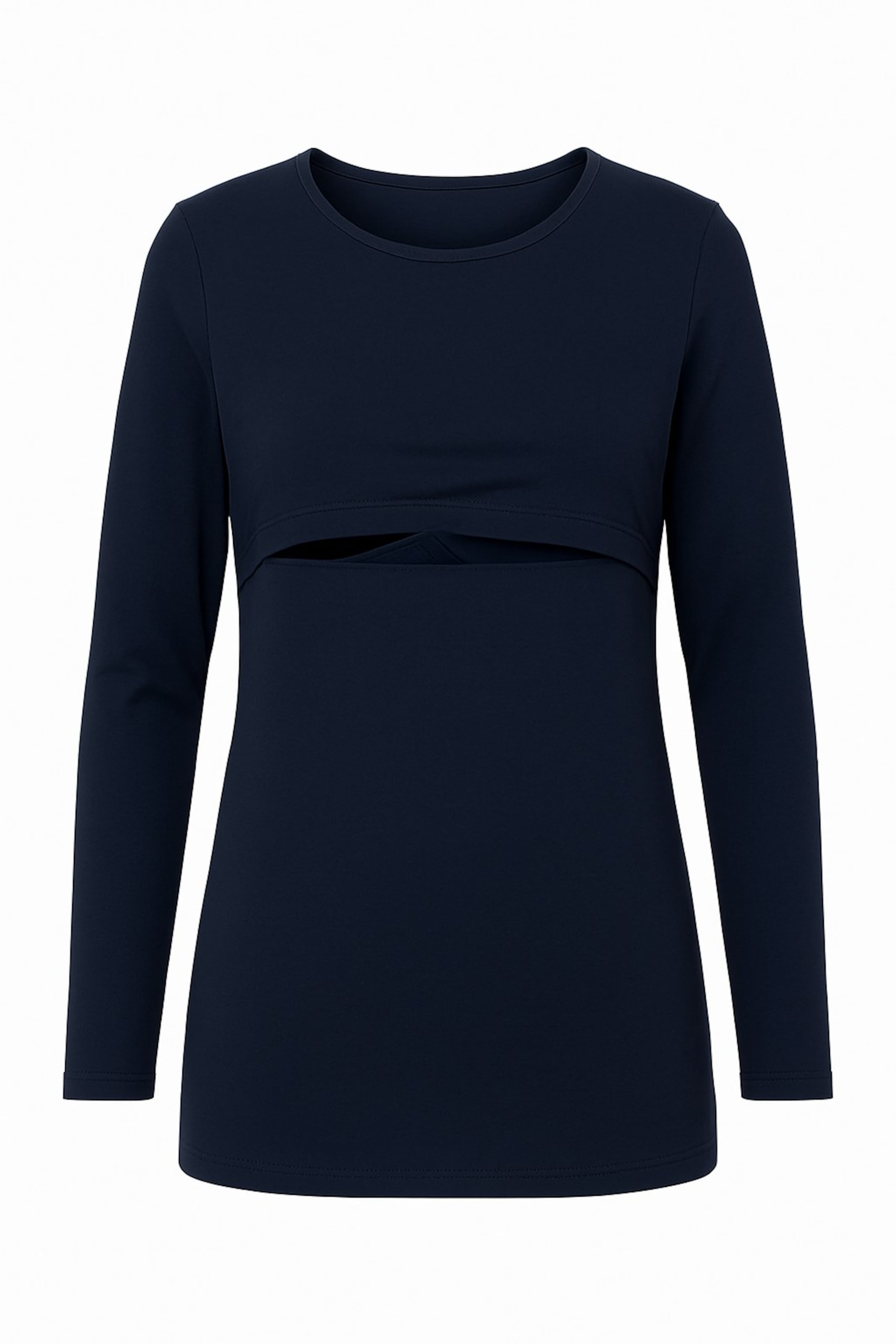 LYN MAMA Blouse in Blauw: voorkant