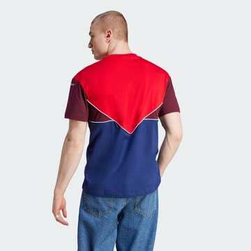 Tricou 'adicolor' de la ADIDAS ORIGINALS pe roșu