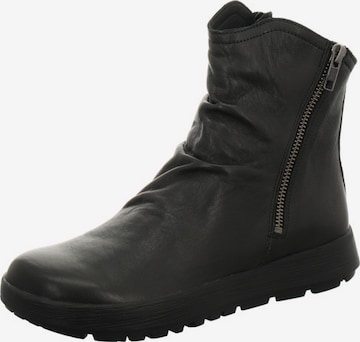 THINK! Ankle Boots in Black: front