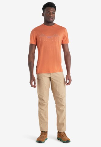 ICEBREAKER Funktionsshirt 'Cool-Lite Sphere III' in Orange