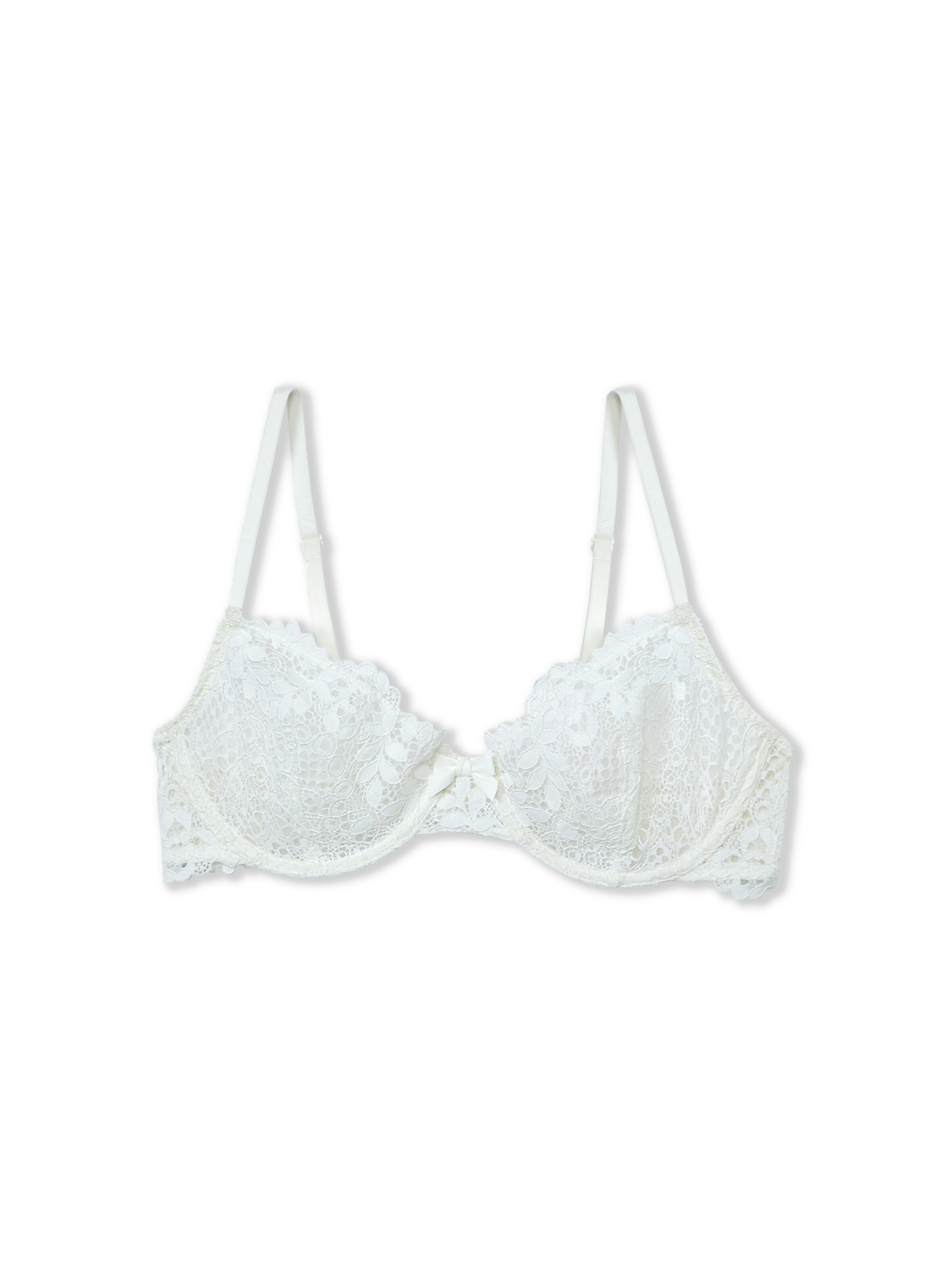 ETAM Balconette Bra 'Success' in White: front
