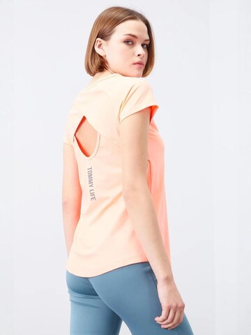 Tommy Life Shirt in Orange