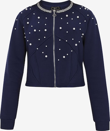 faina - Sudadera en azul: frente