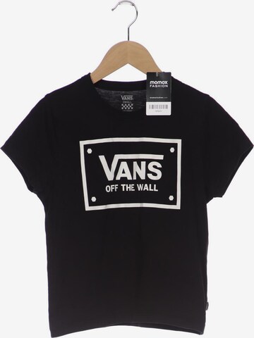 VANS T-Shirt S in Schwarz: predná strana