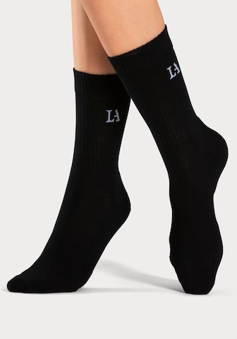 LASCANA ACTIVE Athletic Socks in Black