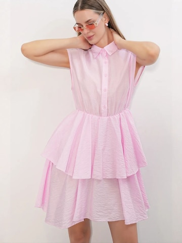 Bigdart Strickkleid 'Strickkleider' in Pink: Vorderseite