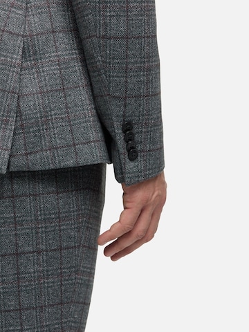 Zuitable Slim fit Suit Jacket 'DiNick' in Grey