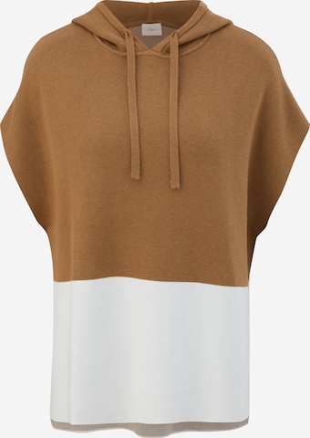 s.Oliver Cape in Brown: front