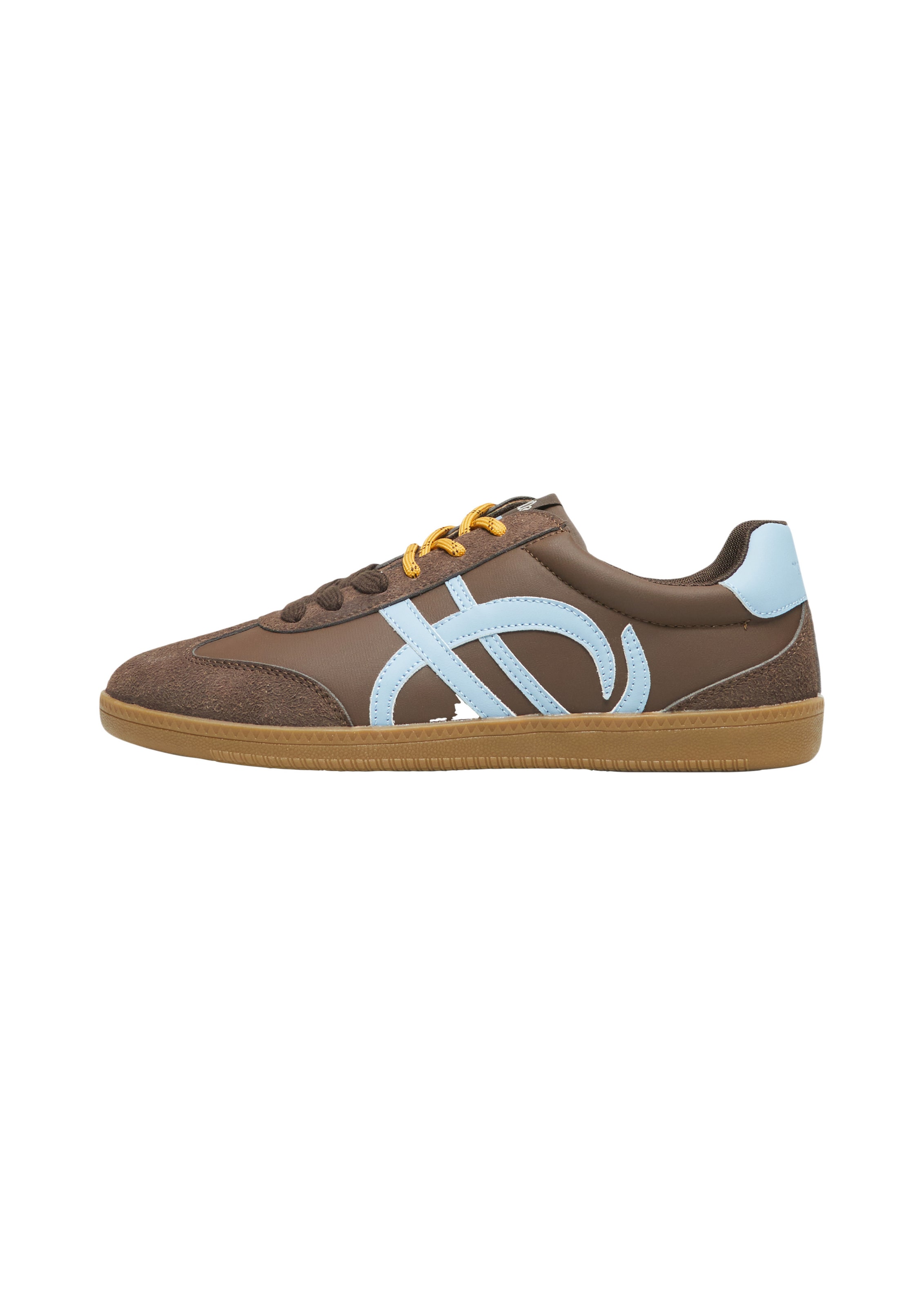 Baskets basses s.Oliver en marron : devant