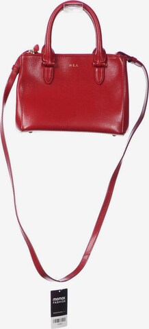 Lauren Ralph Lauren Handtasche klein Leder One Size in Rot: predná strana