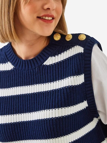 Gilet in maglia 'Pullunder' di Bianco Lucci in colori misti: frontale