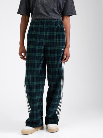 Wide Leg Pantalon ADIDAS ORIGINALS en bleu : devant
