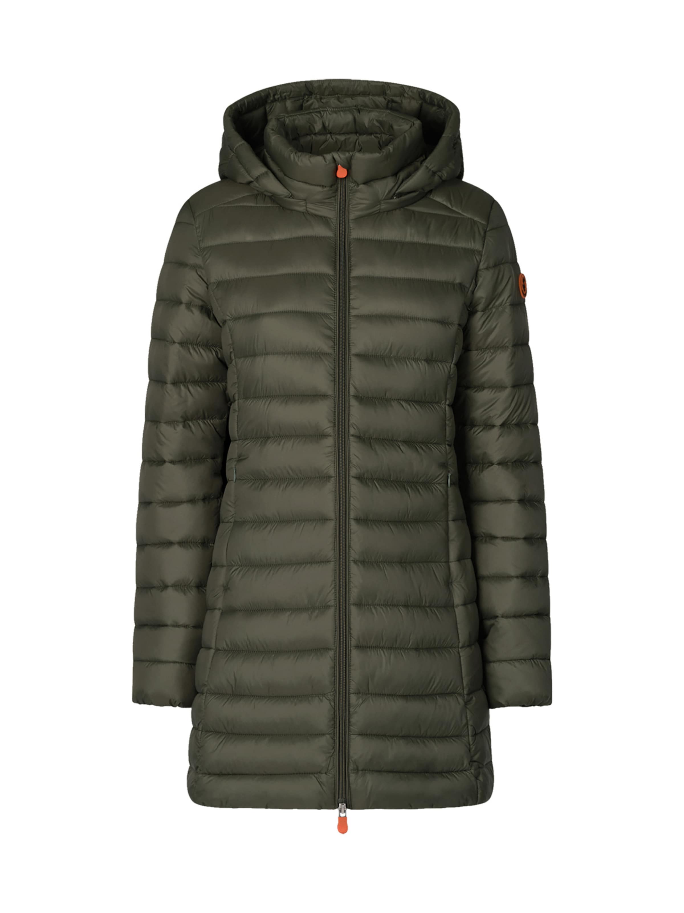 SAVE THE DUCK Wintermantel 'Carol' in Grün: Vorderseite