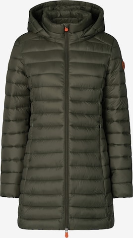 Manteau d’hiver 'Carol' SAVE THE DUCK en vert : devant