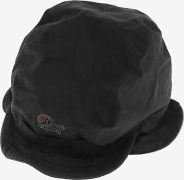 LOWE ALPINE Hat & Cap in One size in Black: front