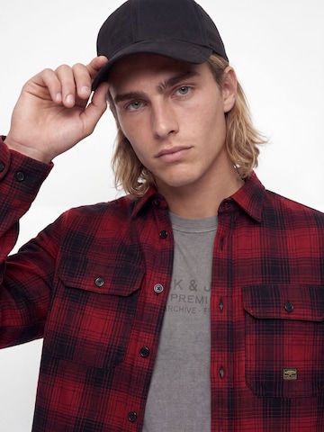 Regular fit Camicia di JACK & JONES in rosso