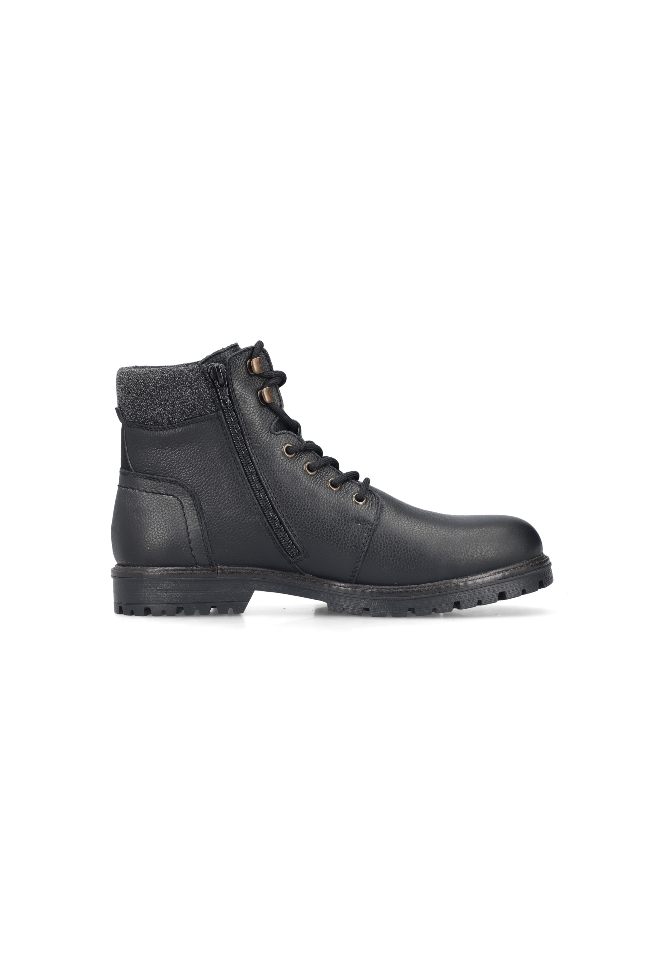 Bottines à lacets Rieker en noir