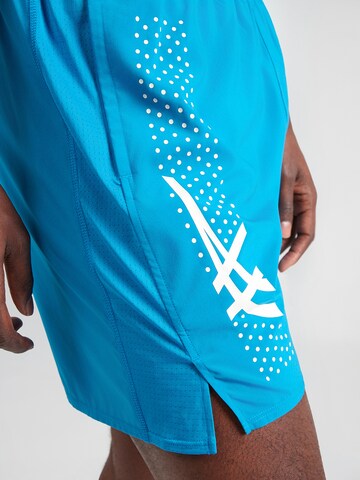 ASICS Обычный Спортивные штаны в Синий