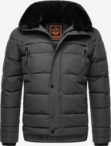 STONE HARBOUR Winter jacket 'Witaas' in Grey: front