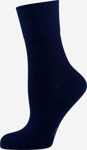 Nur Die Socks ' Feine Baumwolle Komfort ' in Blue: front