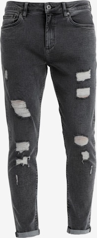 Ombre Jeans in Grey: front