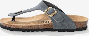 Bayton Varvastossut 'MERCURE' värissä harmaa: etupuoli