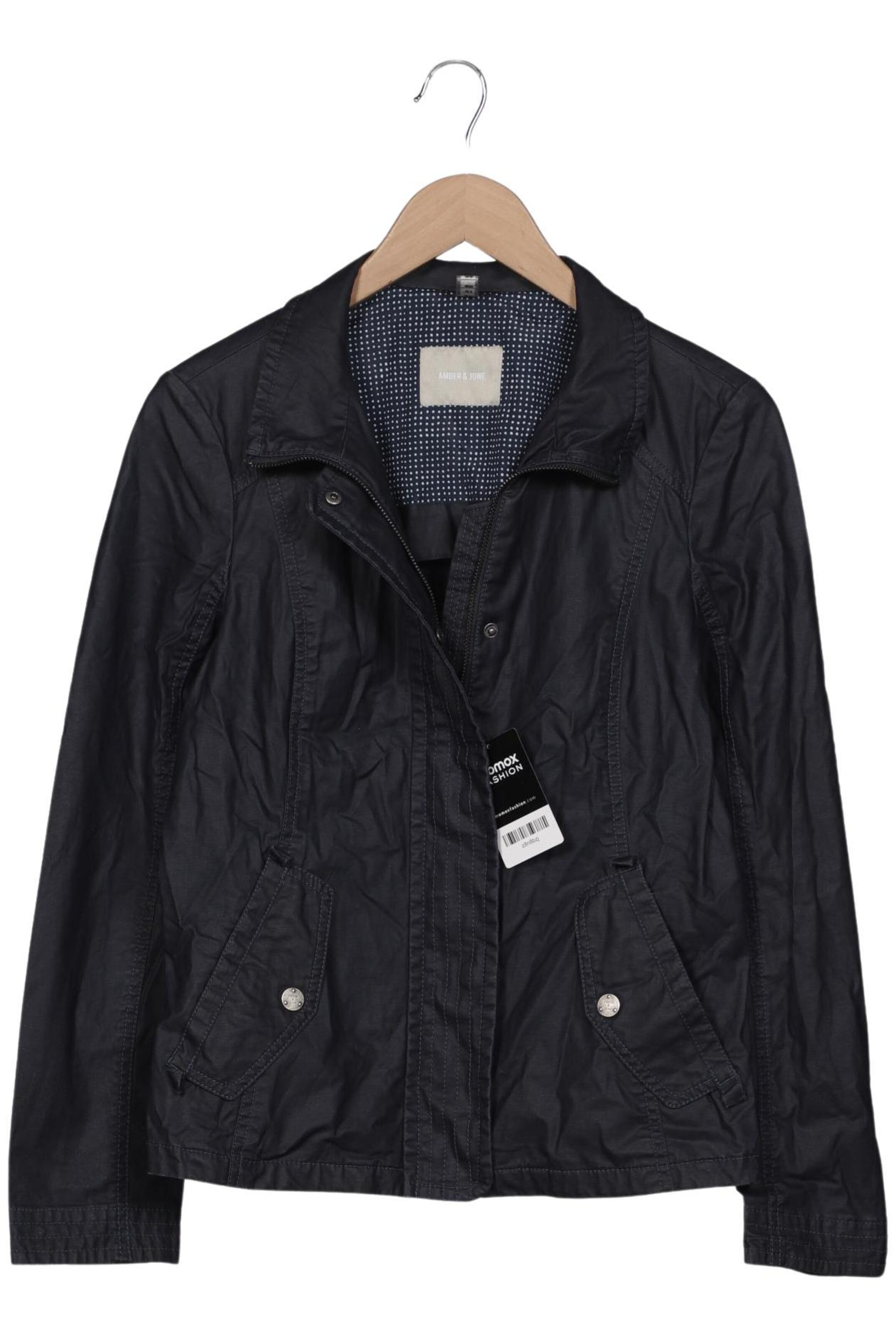 Amber & June Jacket & Coat in S in Blue: front