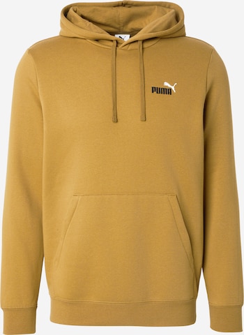 Sweat de sport 'Essentials' PUMA en jaune : devant