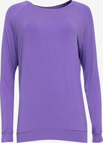 Cyberjammies Pajama Shirt in Purple: front