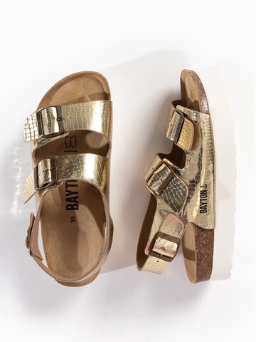 Bayton - Sandália 'Achille' em ouro