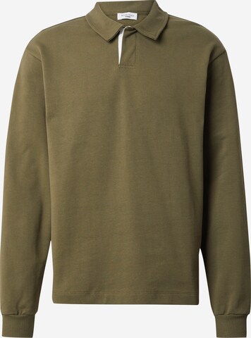 ABOUT YOU x Kevin Trapp Sweatshirt 'LUKE' in Groen: voorkant