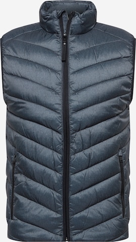 Gilet TOM TAILOR en gris : devant