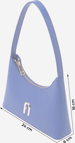 FURLA Schoudertas 'DIAMANTE' in Blauw