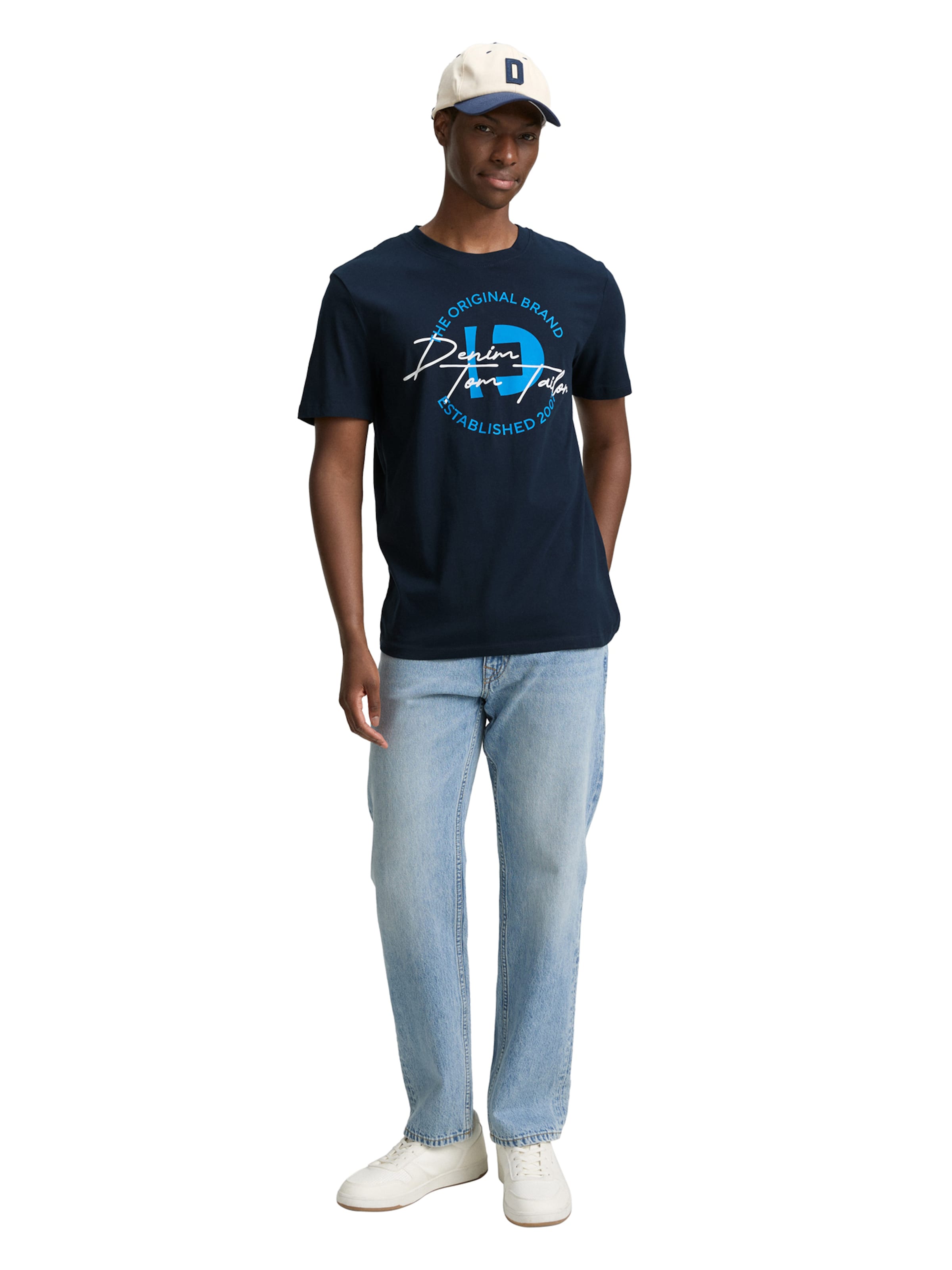 TOM TAILOR DENIM - Camiseta en azul