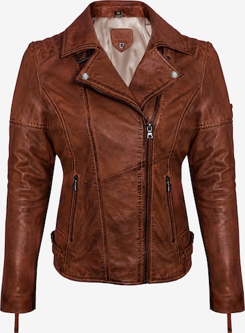 Agamaa Between-Season Jacket 'Heeda' in Brown: front