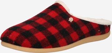 Hot Potatoes Slippers 'TIJVIN' in Red: front