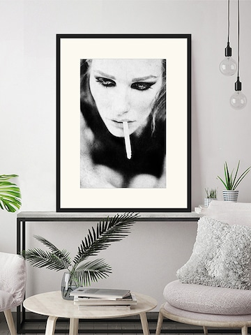 Liv Corday Image 'Girl with Cigarette' in Black