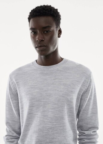 MANGO MAN Sweater 'willy' in Grey