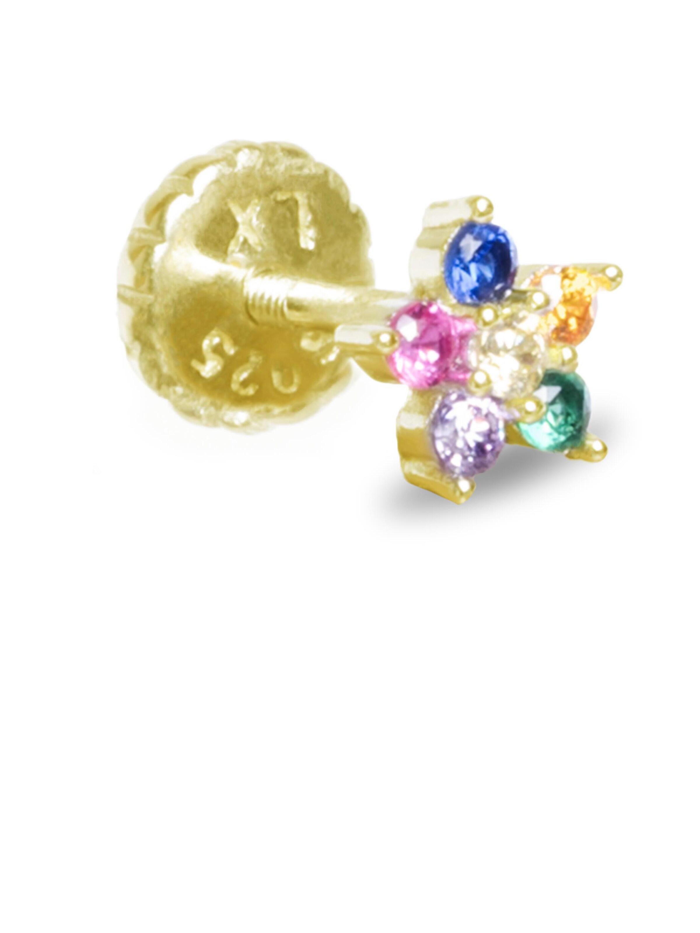 Luxenter Piercingschmuck 'Dekthy'‌‌‌‌‌‌‌‌‌ in Mischfarben