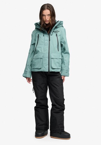 Superdry & Co Sportjas 'Ultimate Freestyle' in Groen