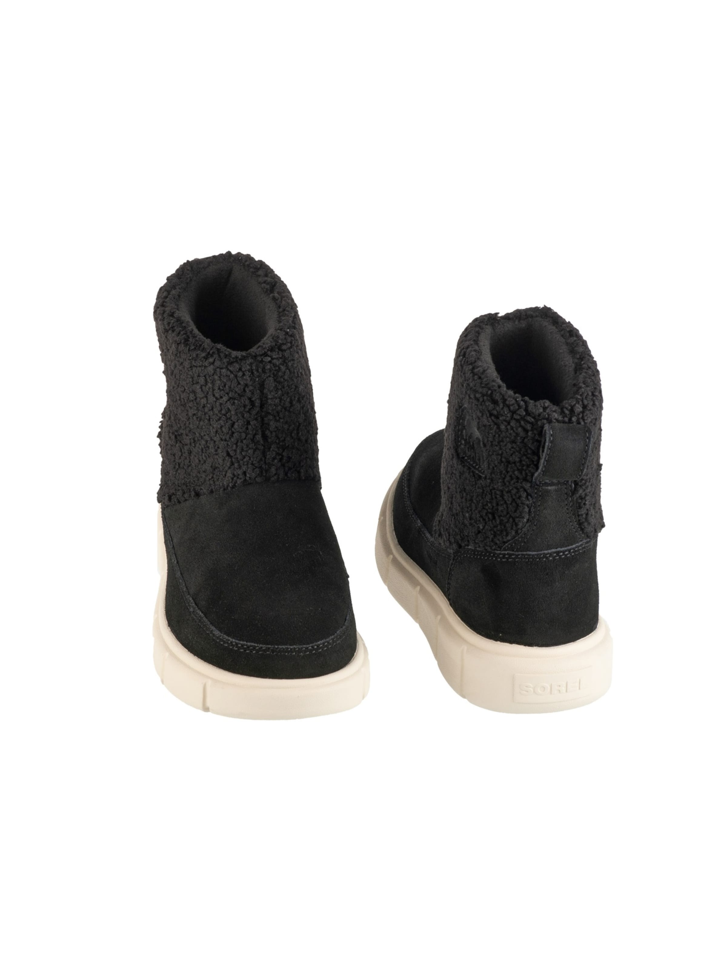 SOREL Boots 'Explorer III Slip-on Cozy WP'‌‌ in Schwarz