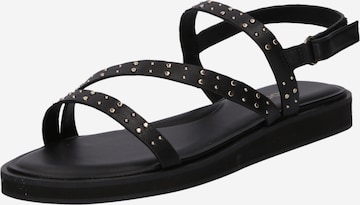ALDO Páskové sandály 'NYDALINWAN' – černá: přední strana