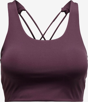 ONLY PLAY Sports Bra in Purple: front