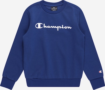 Champion Authentic Athletic Apparel Sweatshirt i blå: framsida