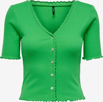 ONLY - Camisa 'LAILA' em verde: frente